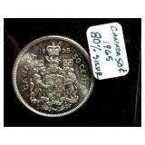 80% SILVER 1965 CANADA HALF DOLLAR
