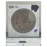 1878 CARSON CITY MORGAN SILVER DOLLAR