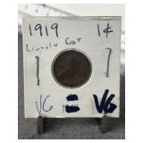 1919 - P LINCOLN CENT