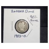 1903-O BARBER DIME