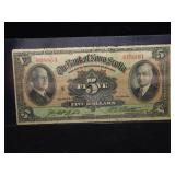$5 1935 BANK OF NOVA SCOTIA BANK NOTE