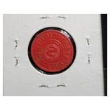 COLORADO PLASTIC SALES TAX TOKEN