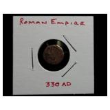 ROMAN EMPIRE 330AD COIN