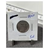 1918 - P BUFFALO NICKEL, BETTER DATE