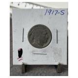 1917 - S BUFFALO NICKEL, BETTER DATE