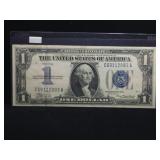 $1 1934 "FUNNY BACK" SILVER CERTIFICATE (VF+)
