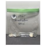 11 - 1965 WASHINGTON QUARTERS