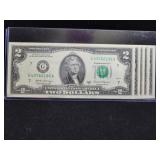 FIVE -  $2 2017-A  CONSECUTIVE NOTES