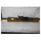VINTAGE WOOD PLANER - 26" L