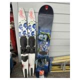 SNOWBOARD & WATER SKI