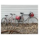 2 VINTAGE BICYCLES