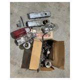BOX OF VARIOUS AUTOMOTIVE PARTS