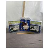 2 DOOR FRAME FANS, 1 SECURITY LIGHTING SYSTEM