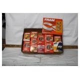 SEVERAL OIL & AIR FILTERS, VARIOUS SIZES