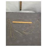 BROKEN GOLD TONE JEWELRY