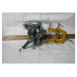 3 CRAFTSMAN CORNER CLAMPS, 2 YELLOW C CLAMPS