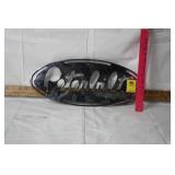 PETERBUILT METAL SIGN, 17 1/2" X 7 1/2"
