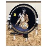 NATIVE AMERICAN DREAM CATCHER 24"  W/ HATCHET