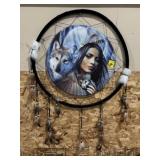 NATIVE AMERICAN DREAM CATCHER 24"