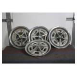 15" FORD THUNDERBIRD MAG STYLE HUB CAPS - 67-69