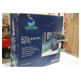 DEEP BOWL WOOD BURNING FIRE PIT IN BOX