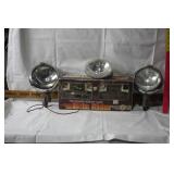NITE RIDER AMBER FOG LIGHTS, VINTAGE HEAD LIGHTS