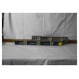 2 VINTAGE METAL LEVELS