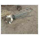 VINTAGE WINDMILL YARD DECORATION, DAMAGE