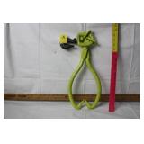 LIKE NEW LOG TONGS W/ HOOK AT TOP