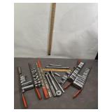 METRIC & STANDARD SOCKETS & RATHCHETS W/ HOLDERS