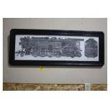 LOCOMOTIVE LUBRICATION CHART 41" X 16"