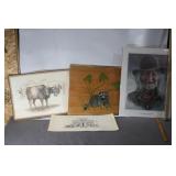 COLLECTION OF WESTERN PRINTS