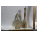 OLD WOODEN KITCHEN TOOLS