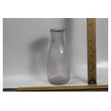 ANTIQUE 1 PINT MILK BOTTLE W/ BUTTE, MONT. LID