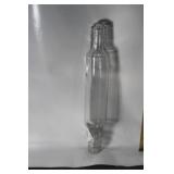 EARLY ROLL-RITE GLASS ROLLING PIN