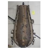 RUSTIC WOOD FARMHOUSE CLOCK ART