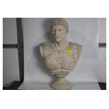 LARGE ROMAN BUST OF CAESAR