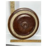 10' 2-TONE STONEWARE LID