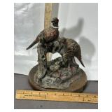 MARY GILMORE 'PHEASANT FAMILY' SCULPTURE