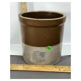 EARLY 1GAL WESTERN 2-TONE CROCK