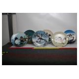 COLLECTION OF 5 FRANKLIN MINT PLATES