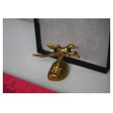 SMALL PHEASANT BRONZE SIGNED