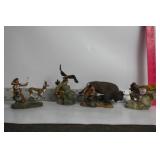 FRANKLIN MINT RESIN SCULPTURES