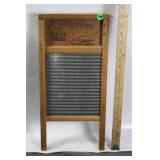 SMALLER ANTIQUE LINGERIE  THE ZINC KING WASHBOARD