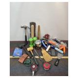 HAND TOOLS, GARAGE ITEMS, WEIGHTS, HARDWARE