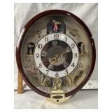 SEIKO MUSIC CLOCK, UNTESTED, NEEDS BATTERIES