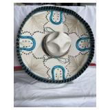 DECORATIVE TEAL SOMBRERO