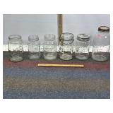 VNTG CANNING JARS, ATLAS, KERR, PRESTO