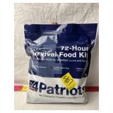 4 PATRIOTS SURVIAL FOOD, OPEN