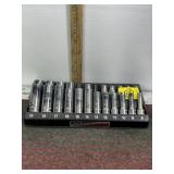 SNAP-ON #224SFFSM 3/8" DRIVE METRIC SOCKETS